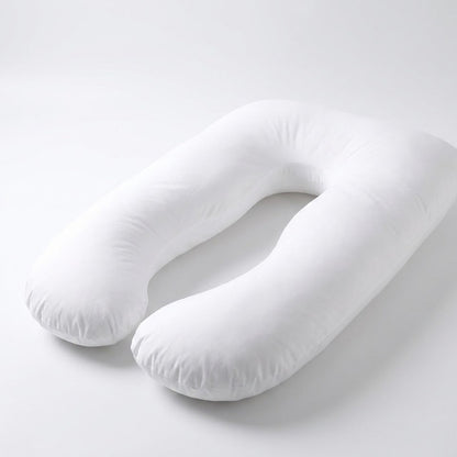 The Original U-Shaped Pregnancy Pillow-Huggleo-White-75x140cm